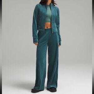 Lululemon scuba velvet cord set